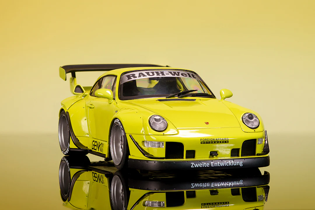Jada 1:18 Porsche RWB Genki – Green - Imagen 7