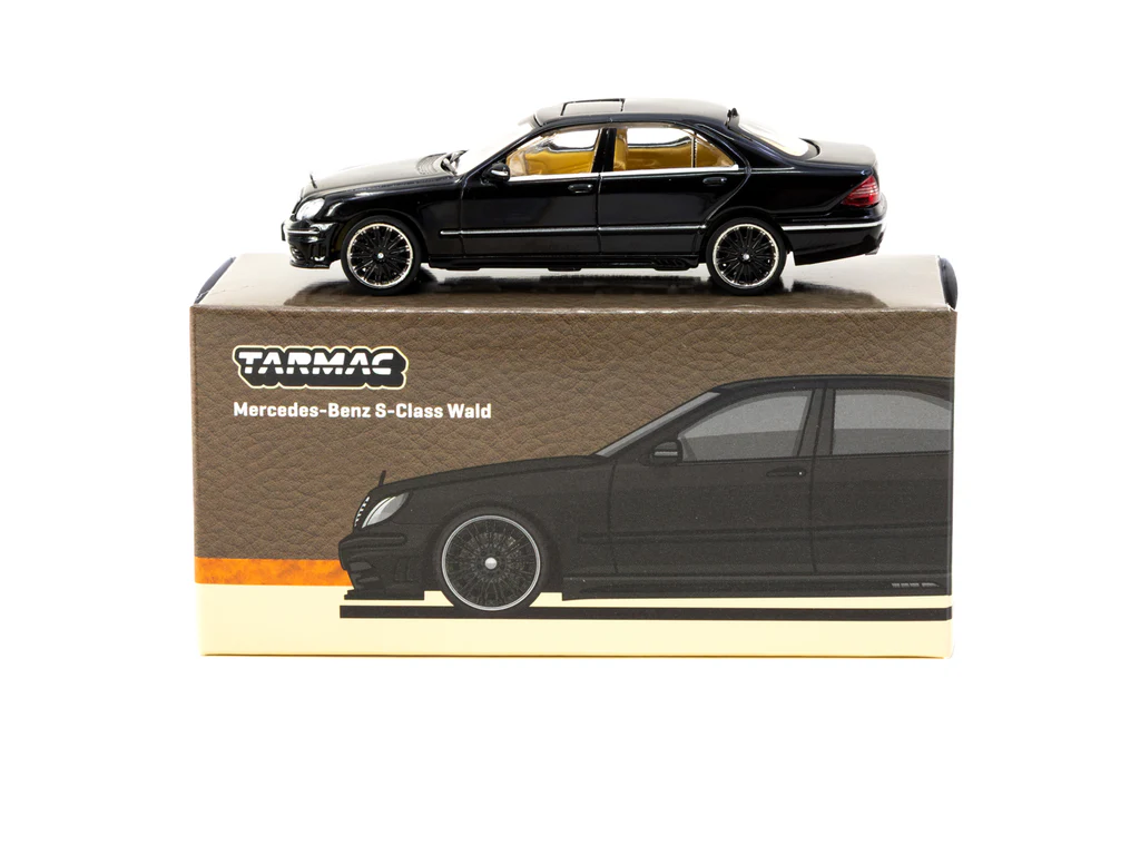Tarmac Works 1/64 Mercedes-Benz S-Class Wald Black - Imagen 3
