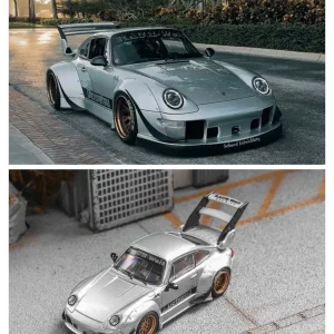 Star Model 1:64 RWB 993 Gris Alerón alto