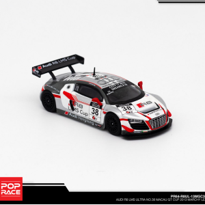 1:64 POP RACE Audi R8 LMS Ultra No.38 Macau GT Cup 2013 Marchy Lee