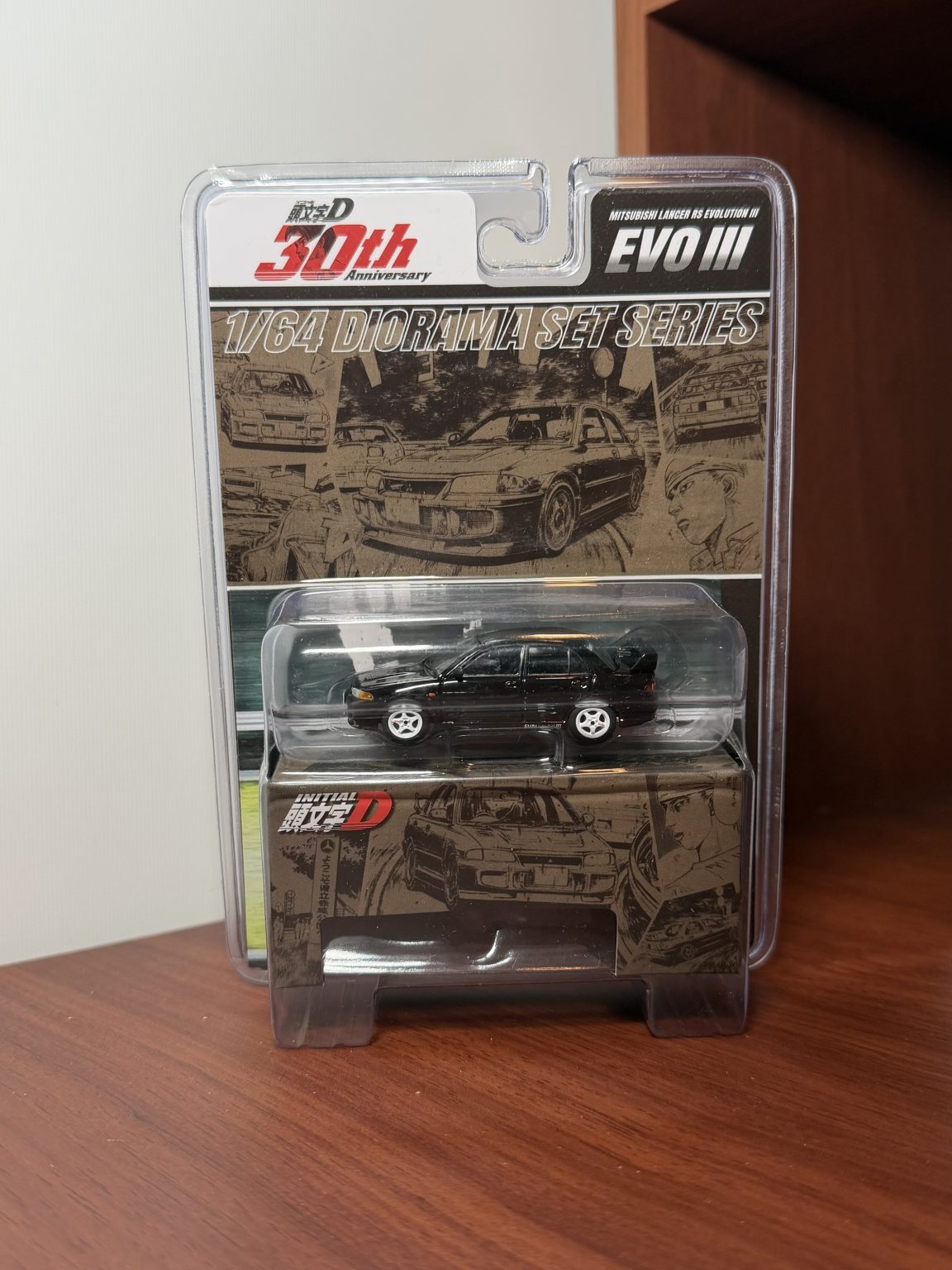 Set Diecast Initial D 1:64 – Kyoichi Sudo Lancer Evolution III & Ryosuke Takahashi RX-7