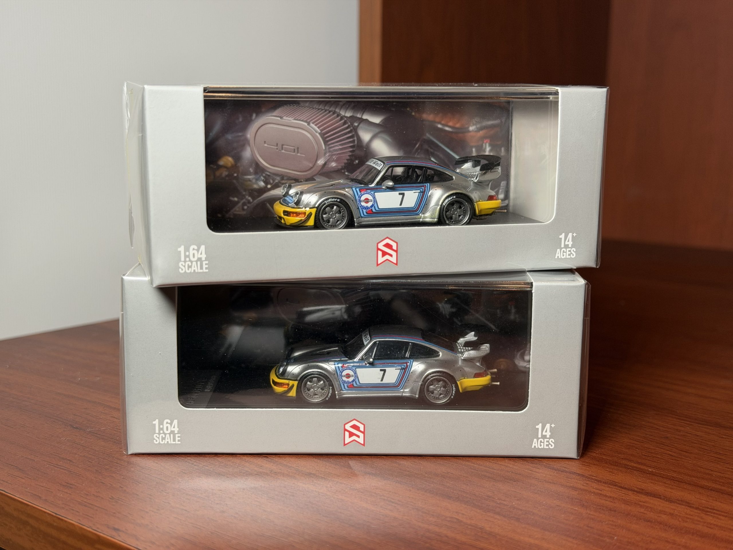 Street Warrior 1:64 Porsche RWB 964 Martini - Imagen 3