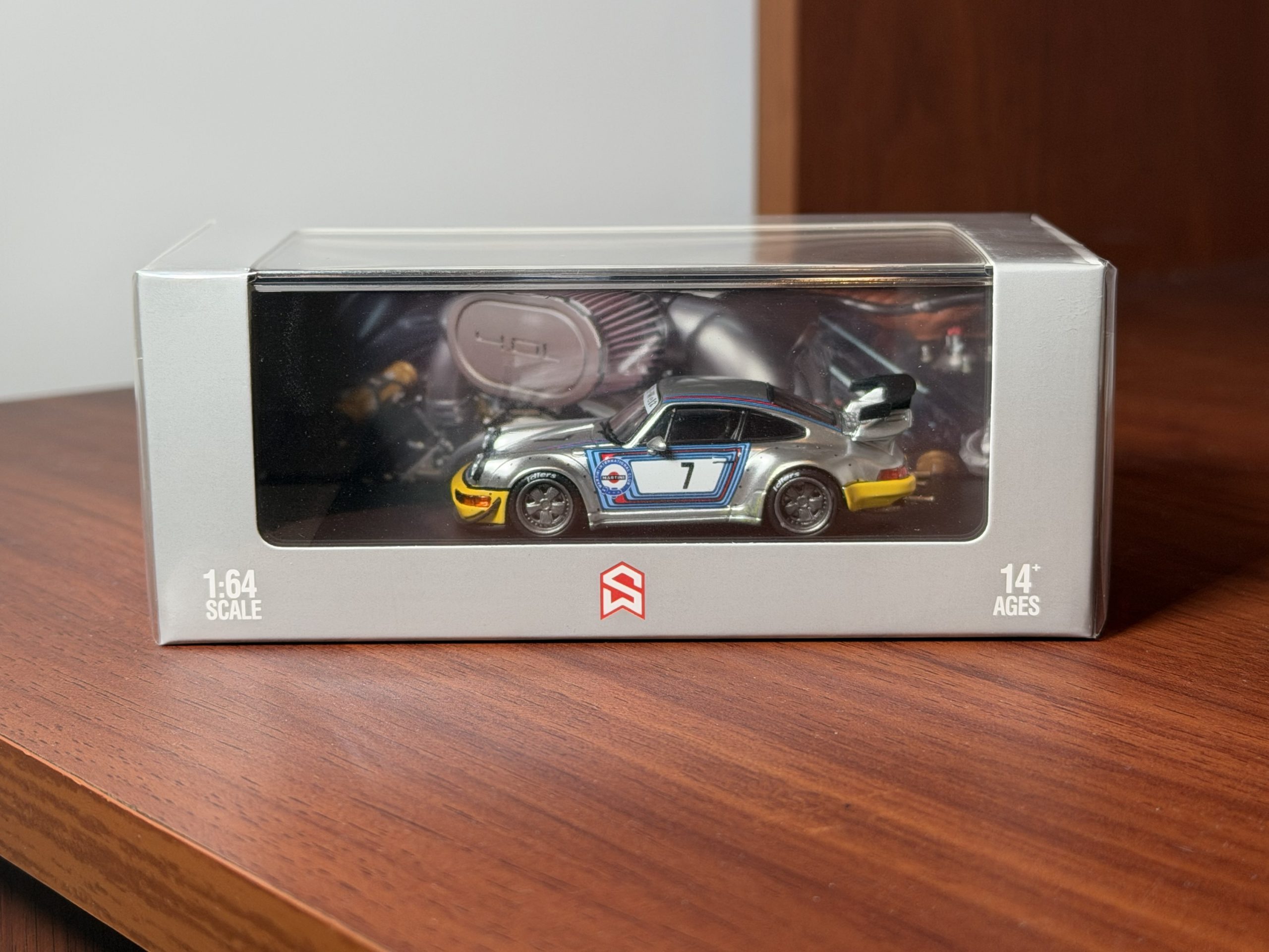 Street Warrior 1:64 Porsche RWB 964 Martini - Imagen 2