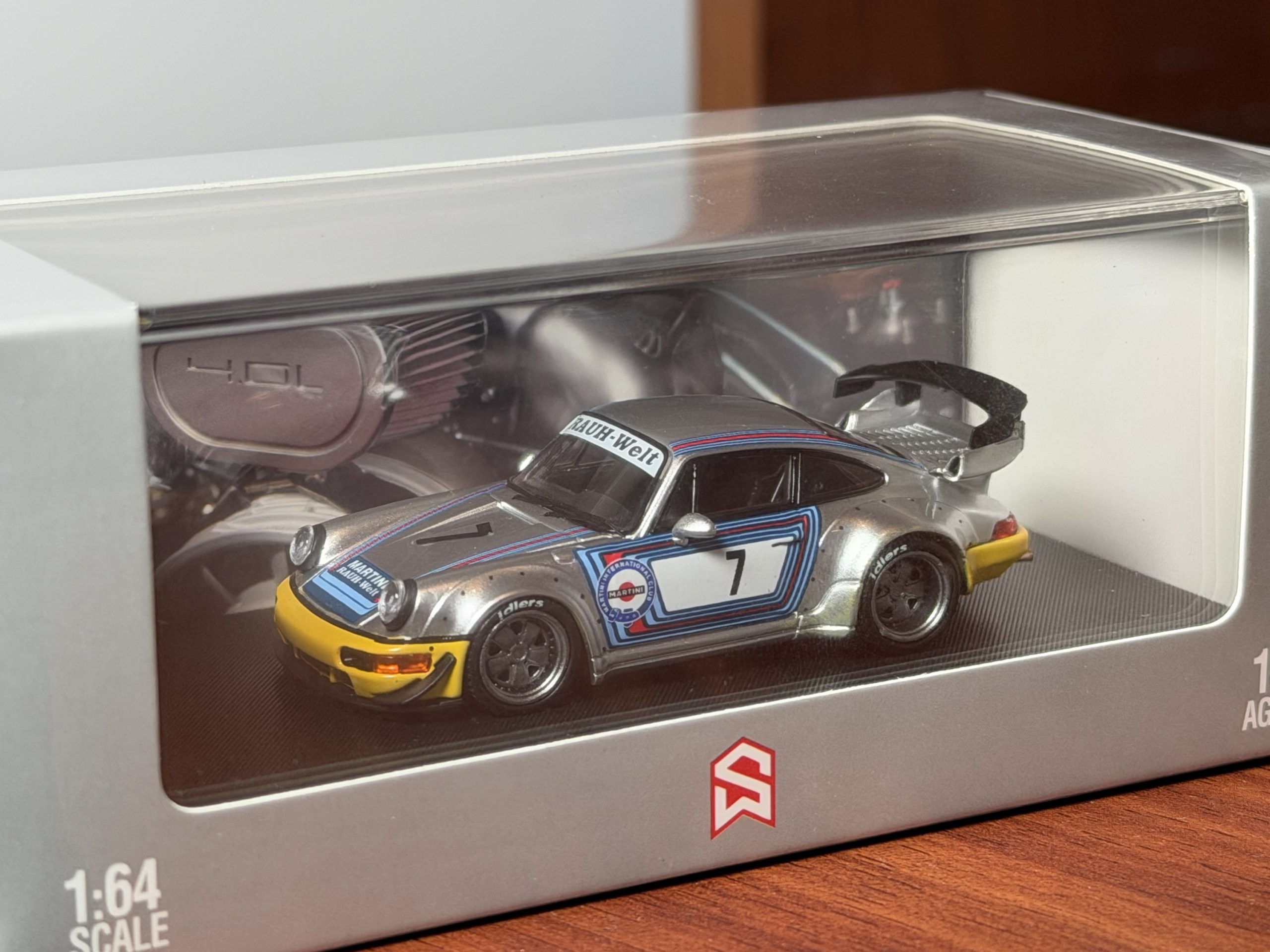 Street Warrior 1:64 Porsche RWB 964 Martini