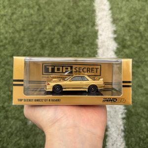 INNO64 1/64 TOP SECRET BNR32 GT-R (650R) Gold