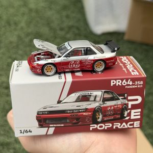 POPRACE 1/64 PANDEM SILVIA S13 - MOONTECH RED