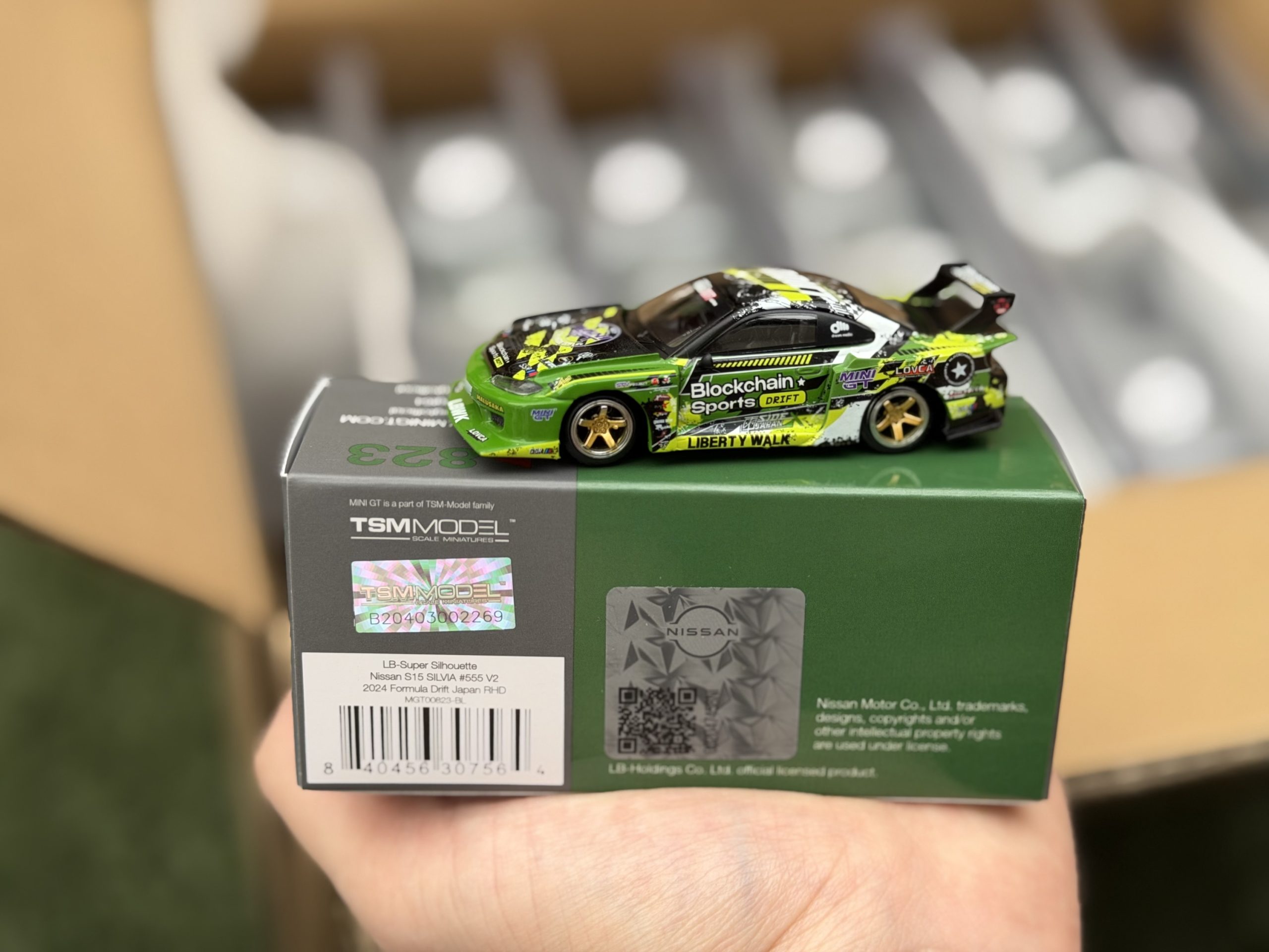 Mini GT 1:64 Nissan LB-Super Silhouette S15 SILVIA #555 V2 2024