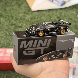 Mini GT 1:64 Lamborghini Countach LB-WORKS – Black – Mijo Exclusives