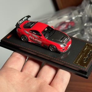 Ignition Model x Tarmac Works 1:64 Toyota Supra (JZA80) Rojo