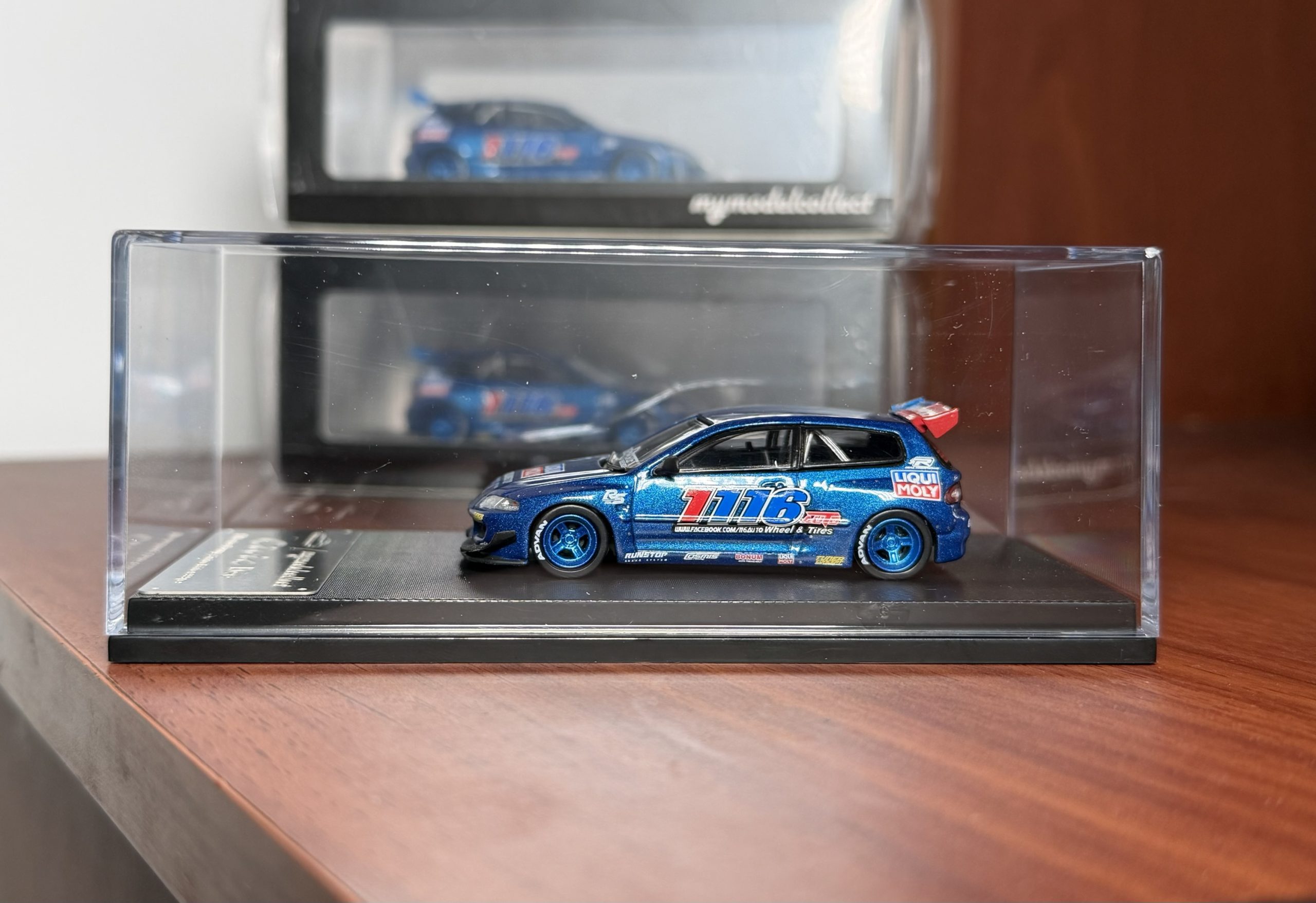 MyModelCollect 1:64 Pandem Civic EG6 Mk5 Liqui Moly - Imagen 5