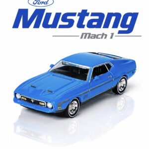 Mini GT 1:64 Ford Mustang Mach 1 Grabber Blue