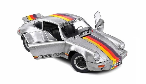 Solido 1:18 1973 Porsche 911 RSR – Kremer Design – Silver - Imagen 3