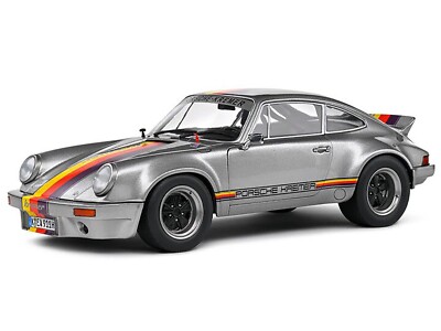Solido 1:18 1973 Porsche 911 RSR – Kremer Design – Silver - Imagen 2