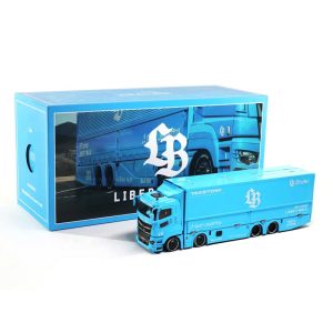 GCD 1/64 Mitsubishi Fuso Super Great - LBWK Trucks - Baby Blue