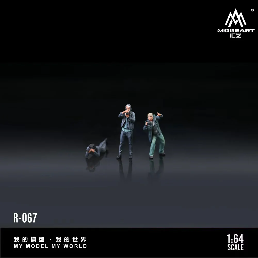 MoreArt 1:64 Figuras en resina Fotógrafos - Imagen 2