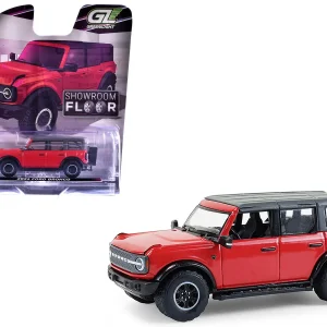 Greenlight 1:64 2024 Ford Bronco 4-Door Badlands – Hot Pepper Red Metallic