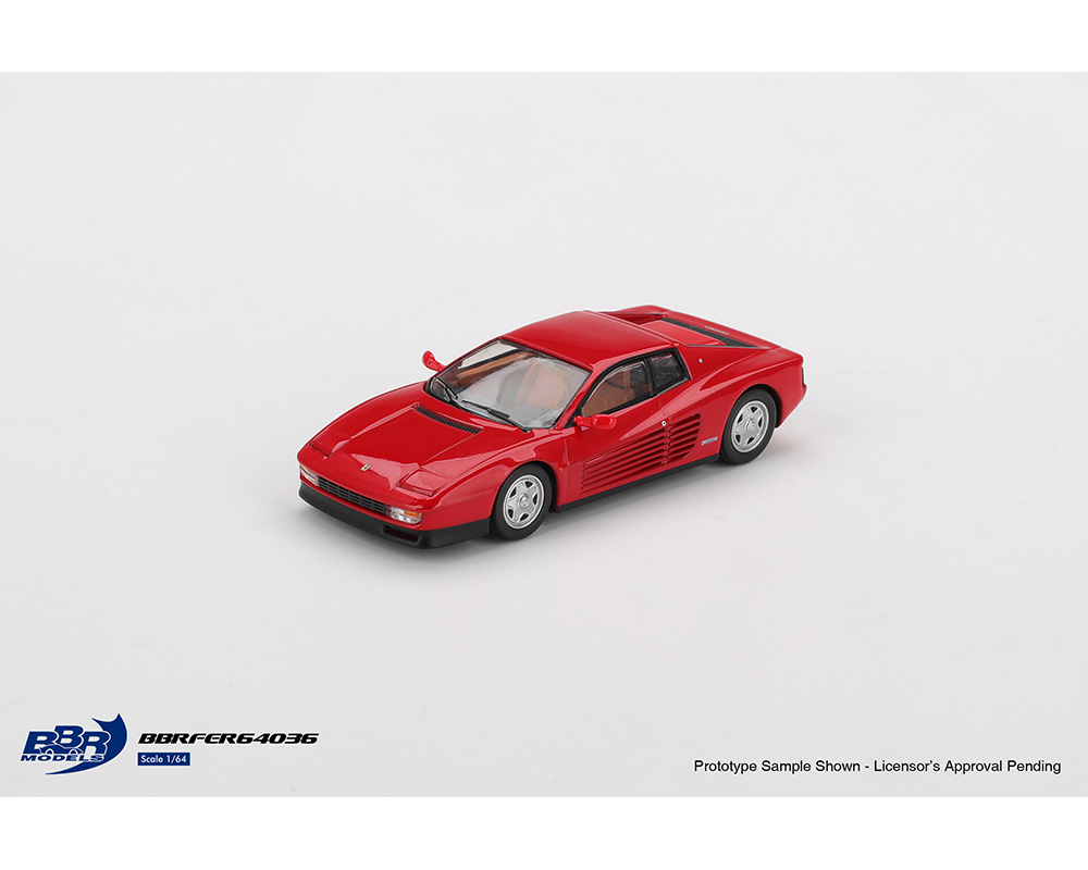 *PREORDEN* BBR 1:64 1987 Ferrari Testarossa – Rosso Corsa