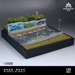 MoreArt 1:64 Diorama Nürburgring con luz