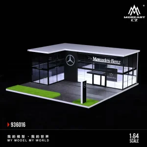 MoreArt 1:64 Two-story Assembly Showroom Mercedes-Benz Store