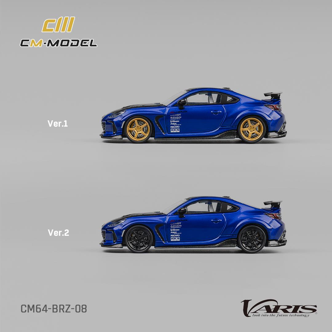 *PREORDEN* CM Model 1/64 Subaru BRZ Varis Widebody Blue - Imagen 2