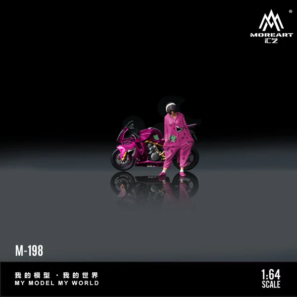 Moreart 1:64 KTM1190 Pink Tyrannosaurus Roxy - Imagen 9