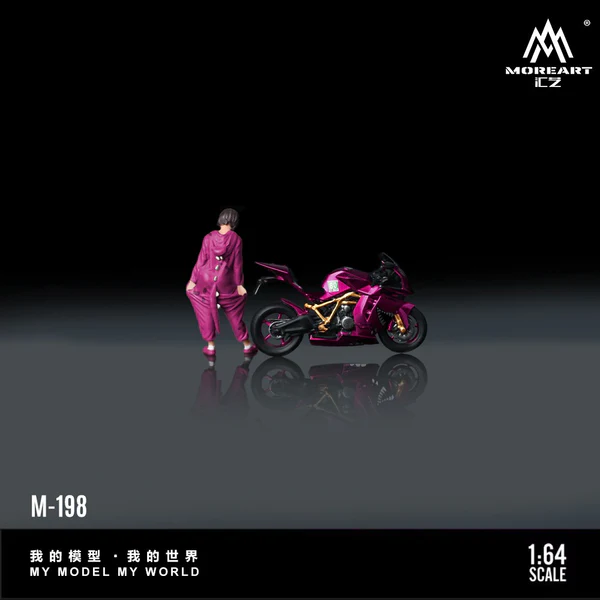 Moreart 1:64 KTM1190 Pink Tyrannosaurus Roxy - Imagen 8