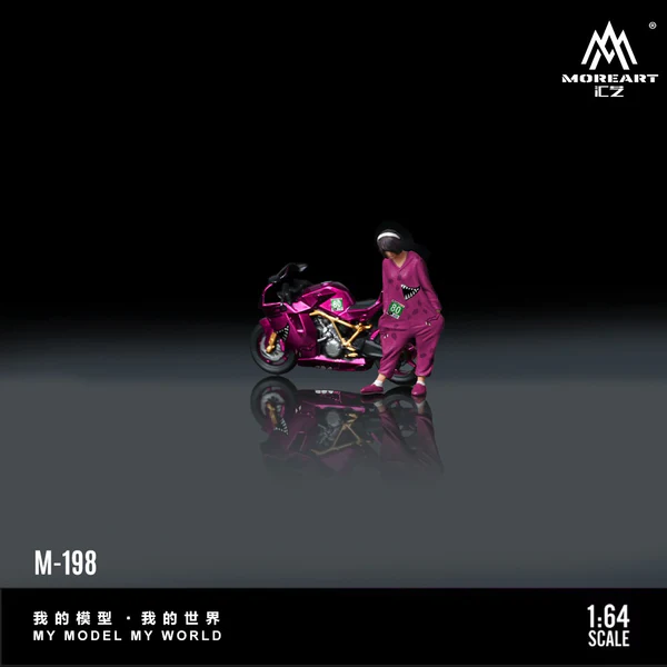 Moreart 1:64 KTM1190 Pink Tyrannosaurus Roxy - Imagen 7