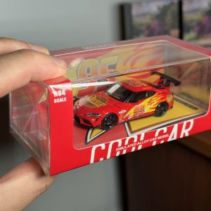 Cool Car 1:64 Lightning McQueen Toyota Supra A90