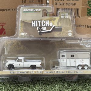Greenlight 1:64 1987 Chevrolet C20 – LAPD Search & Rescue Mounted Platoon