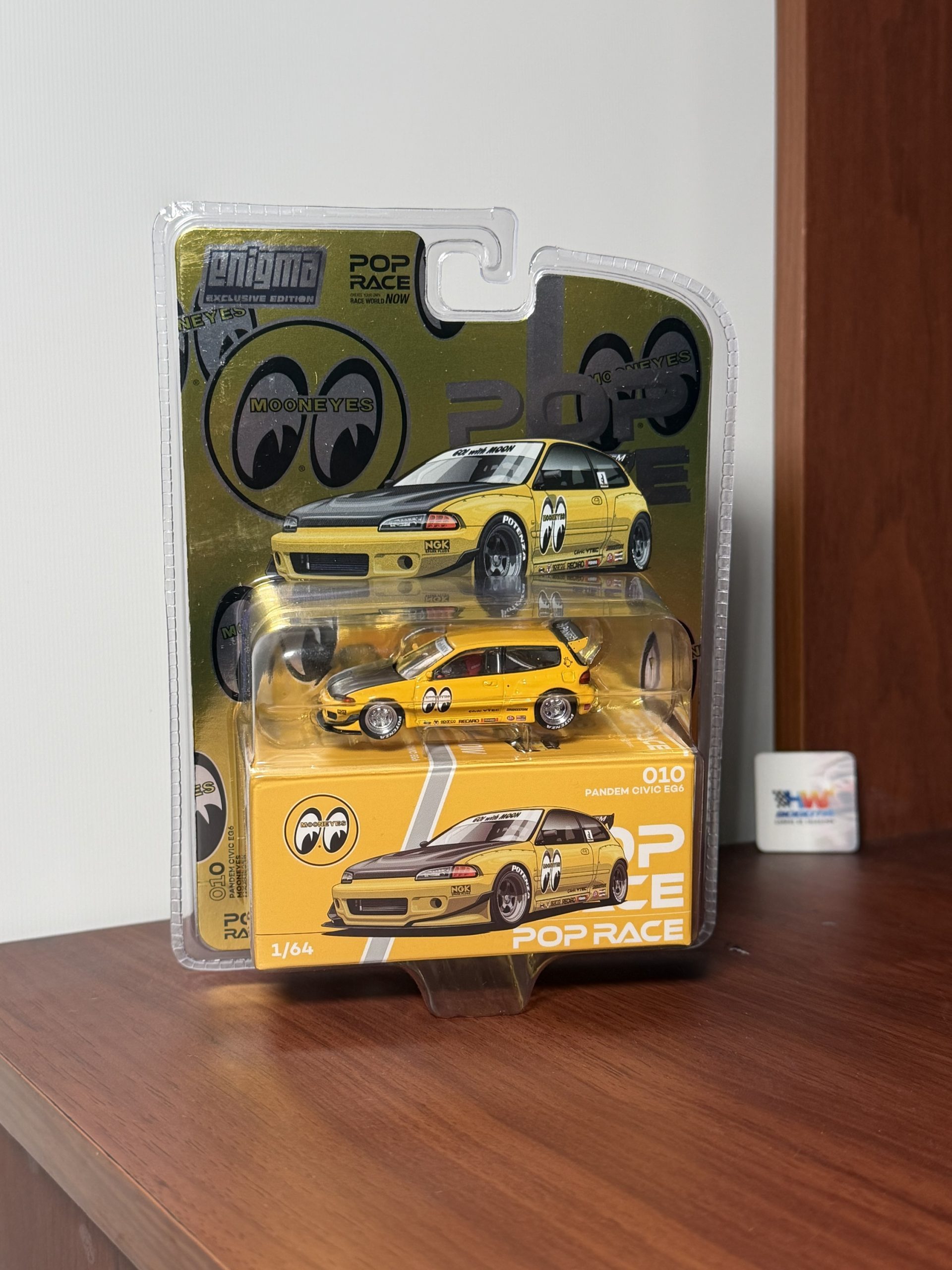 Poprace 1:64 Honda Pandem Civic EG6 v1.5 Mooneyes Enigma