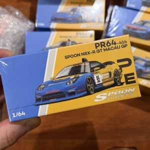 POPRACE 1/64 SPOON NSX-R GT MACAU GP TASHK 2025 Exclusive Model
