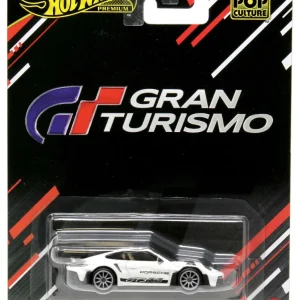 Hot Wheels 1:64 2022 Porsche 911 GT3 RS White "Gran Turismo" Pop Culture