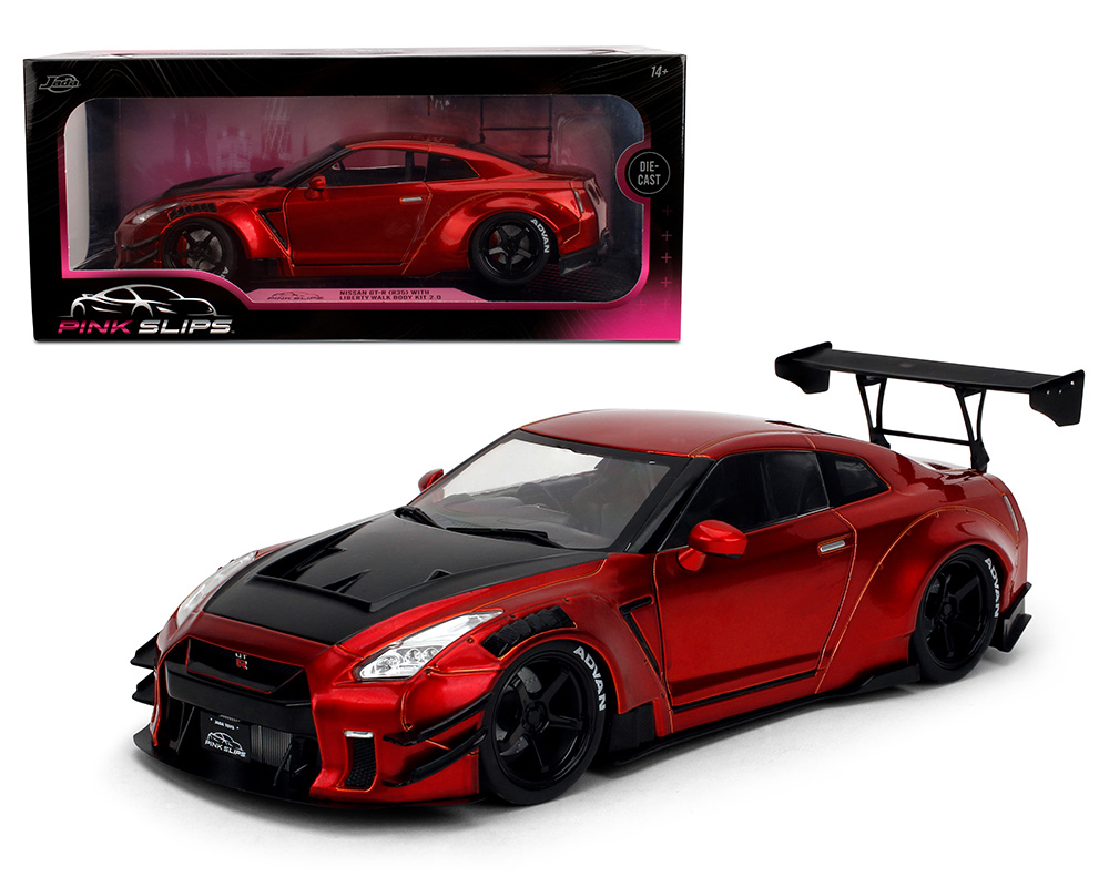 Jada 1:18 Pink Slips Nissan GT-R (R35) Liberty Walk | HW Bogotá