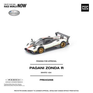 *PREORDEN* Pop Race 1:64 Pagani Zonda R Blanco