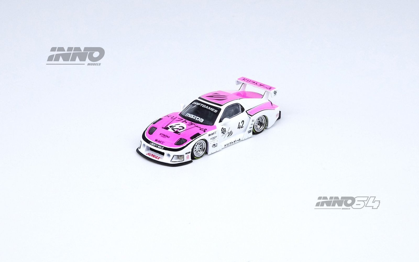 *PREORDEN* INNO64 MAZDA RX7 (FD3S) LB-SUPER SILHOUETTE "DRIFT GAMES 2025" - Imagen 2