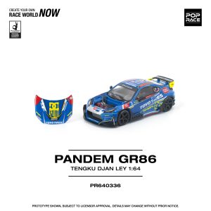 *PREORDEN* Pop Race 1:64 Pandem GR86 Tengku Djan Ley