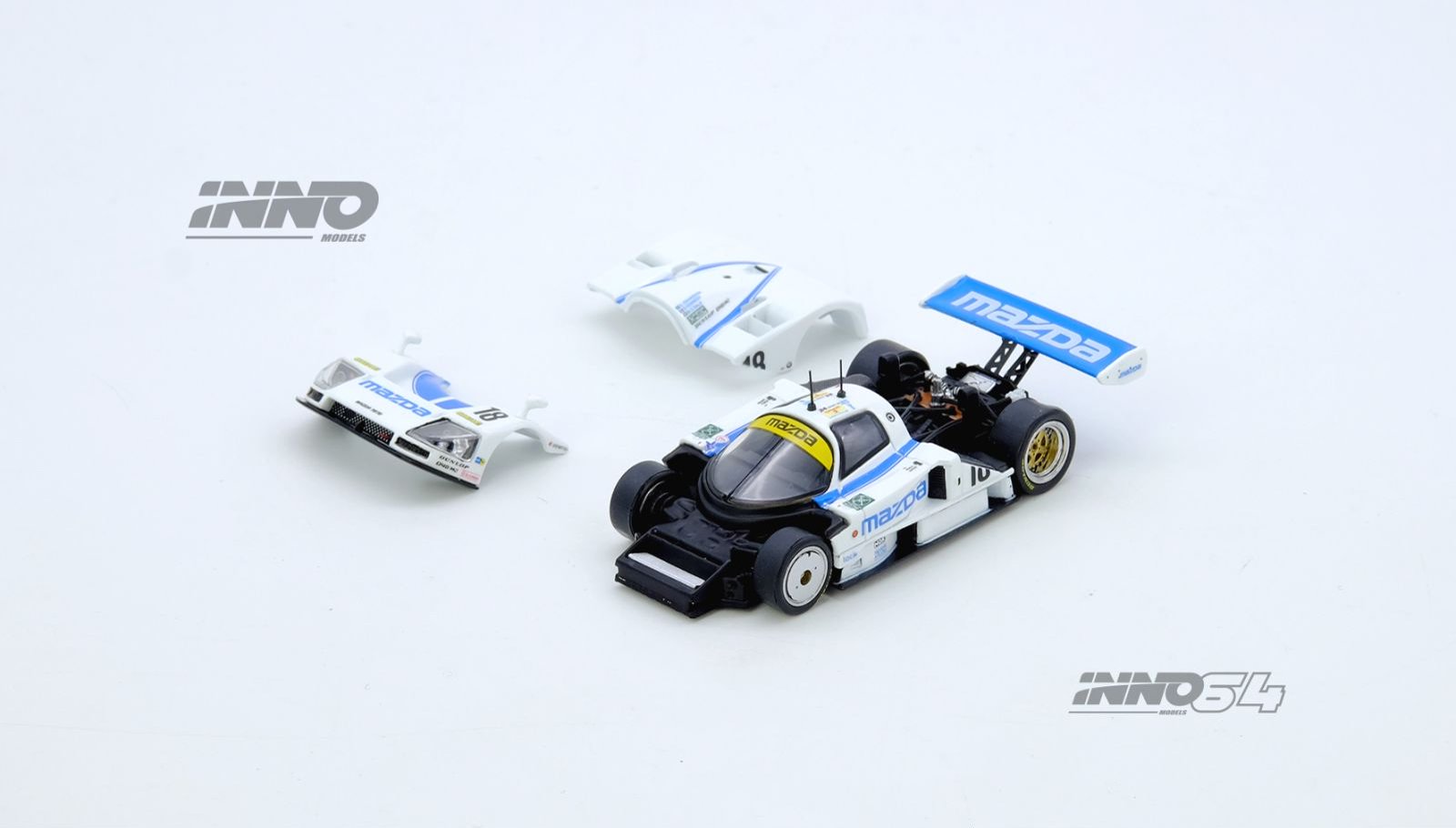*PREORDEN* INNO64 MAZDA 787B No.18 59th 24 Hours Le Mans 1991 - Imagen 4