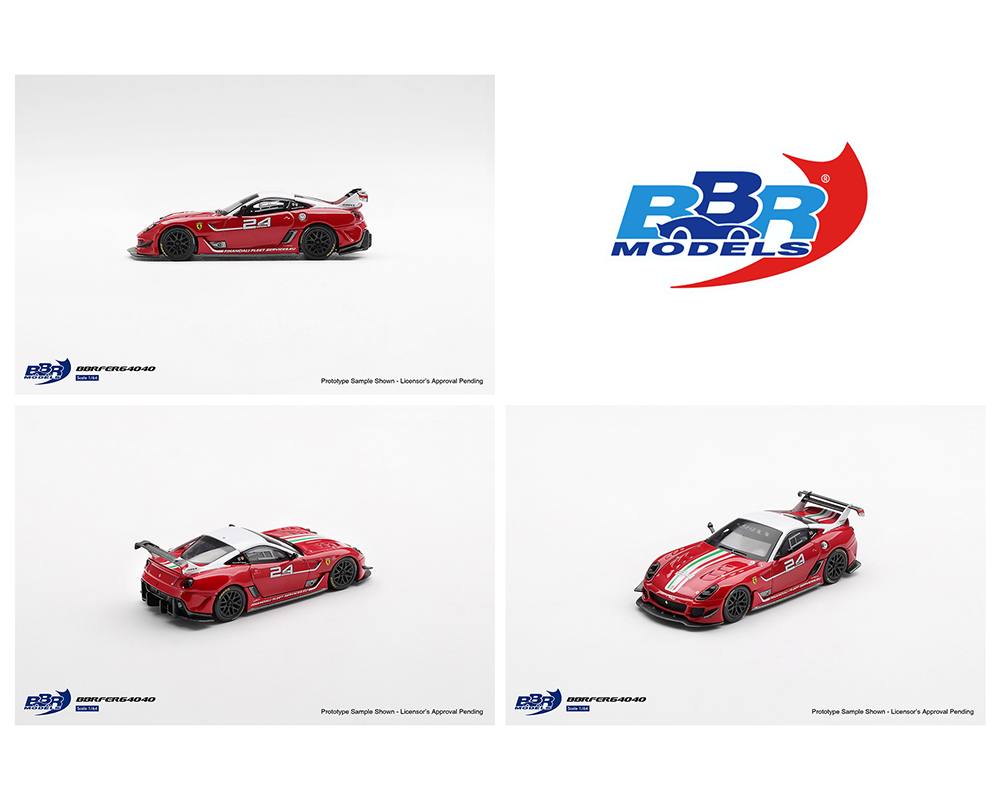 *PREORDEN* BBR Models 1:64 Ferrari 599XX EVO #24 Rojo