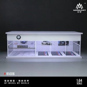 MoreArt 1:64 Diorama Exhibición BMW con luz led