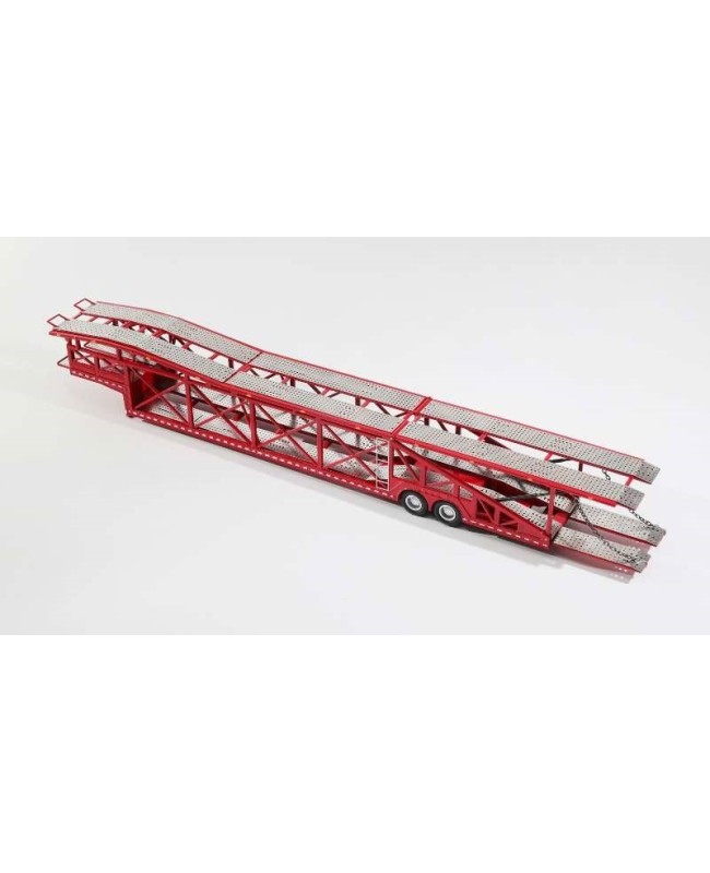 GCD 1:64 Car Carrier Trailer (Niñera) – Rojo (para 10 carros 1/64) - Imagen 5