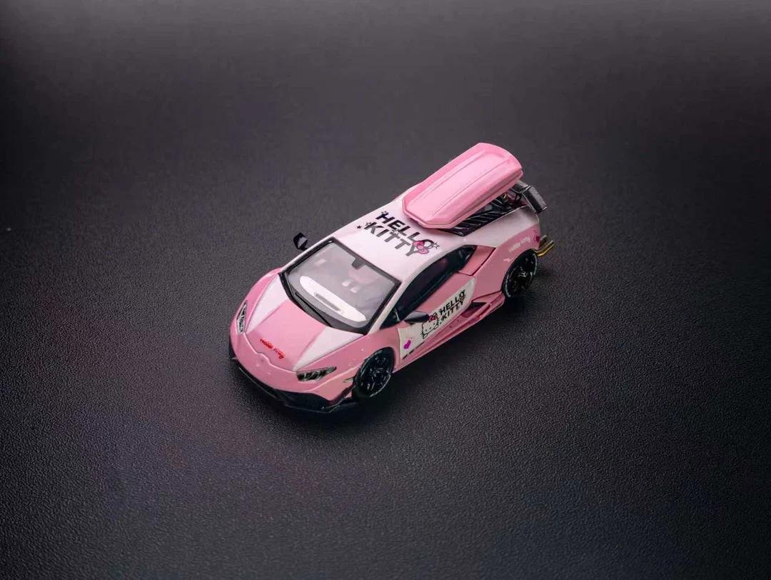 TPC 1:64 Lamborghini LP610 Hello Kitty Modified - Imagen 5