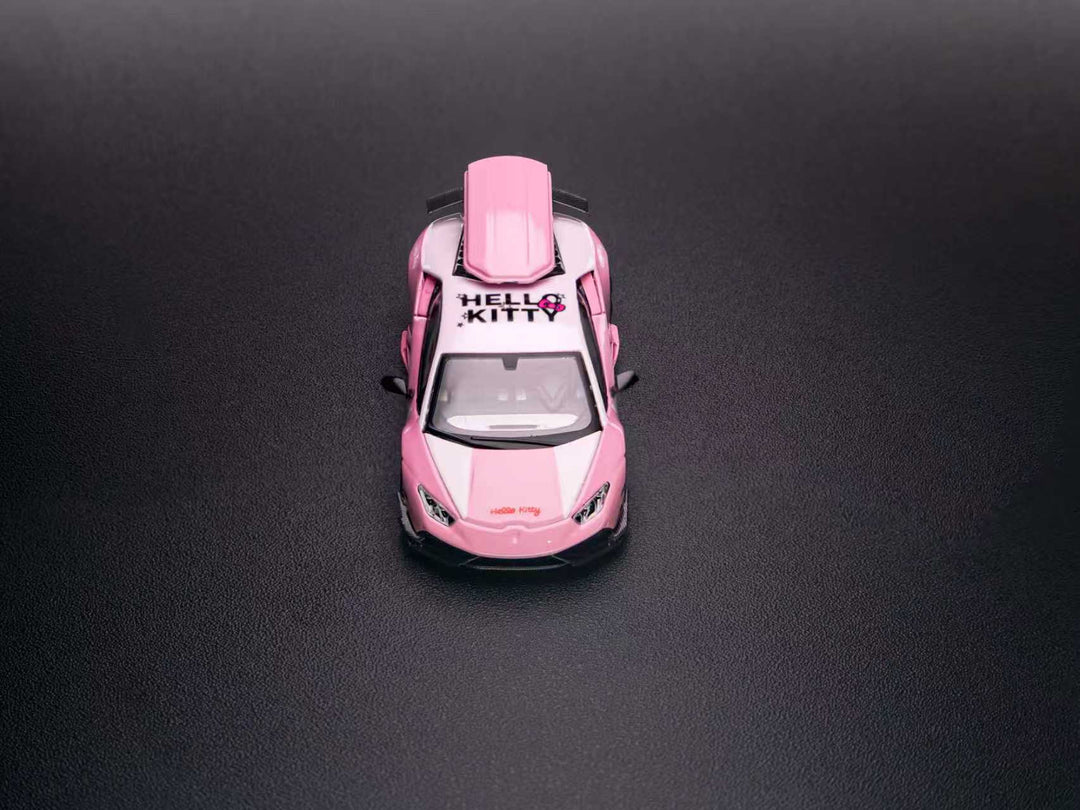 TPC 1:64 Lamborghini LP610 Hello Kitty Modified - Imagen 8