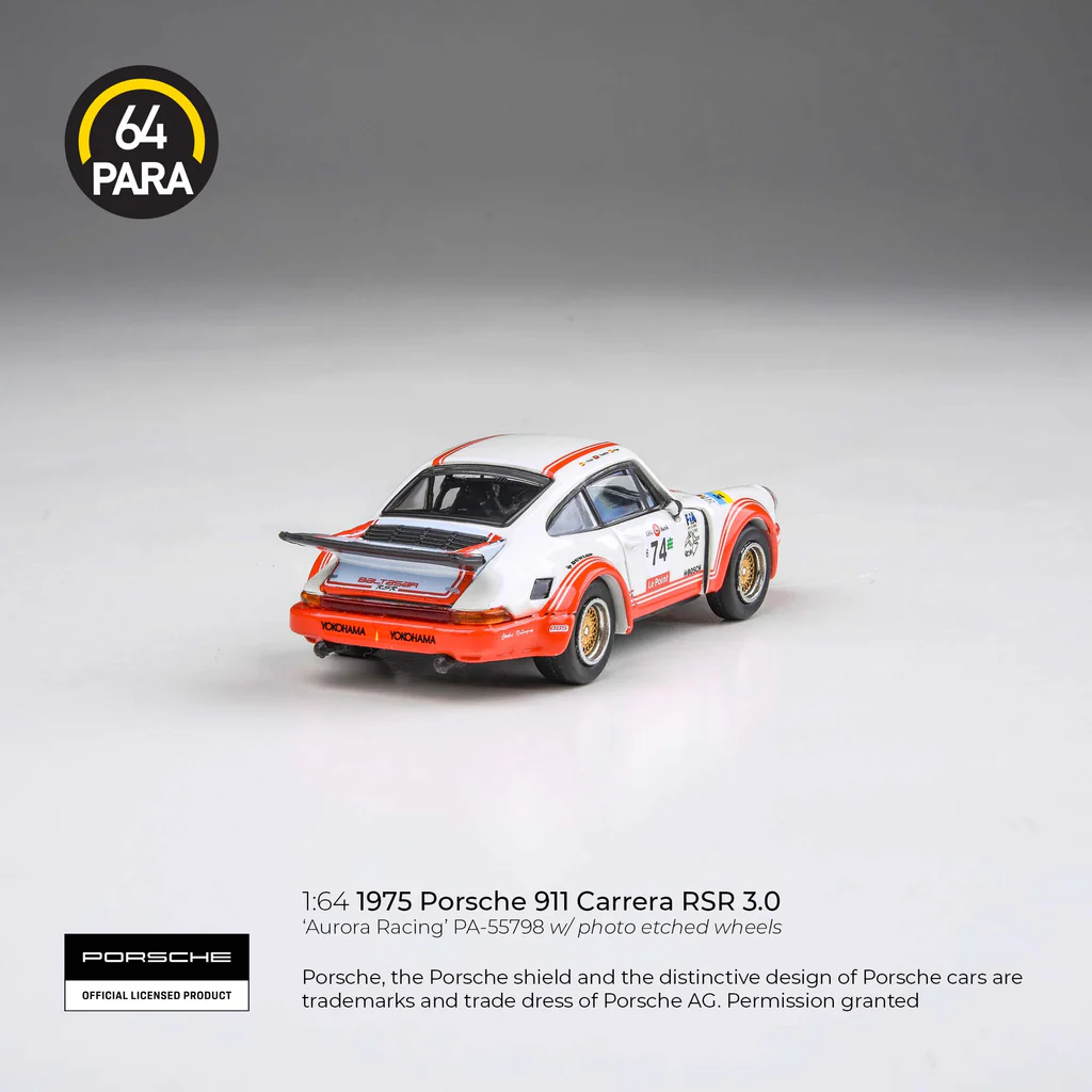 PARA64 1/64 1974 Porsche 911 Carerra RSR 3.0 Aurora Racing LHD - Imagen 6
