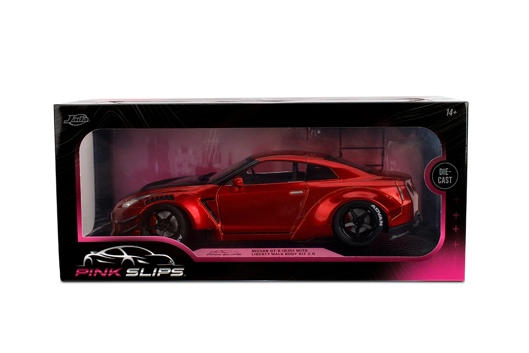 Jada 1:18 Pink Slips Nissan GT-R (R35) Liberty Walk | HW Bogotá