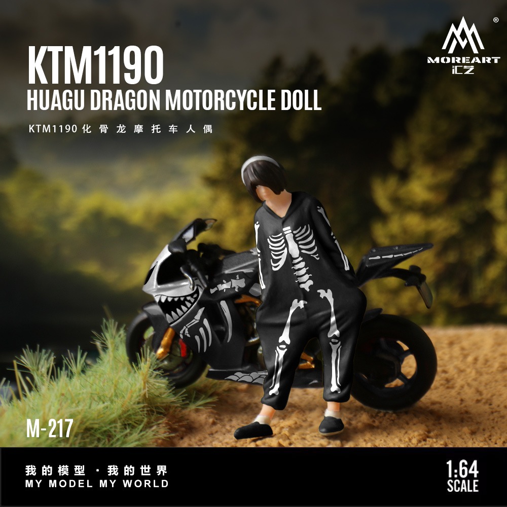 *PREORDEN* MoreArt 1:64 KTM1190 Bone Dragon - Imagen 6