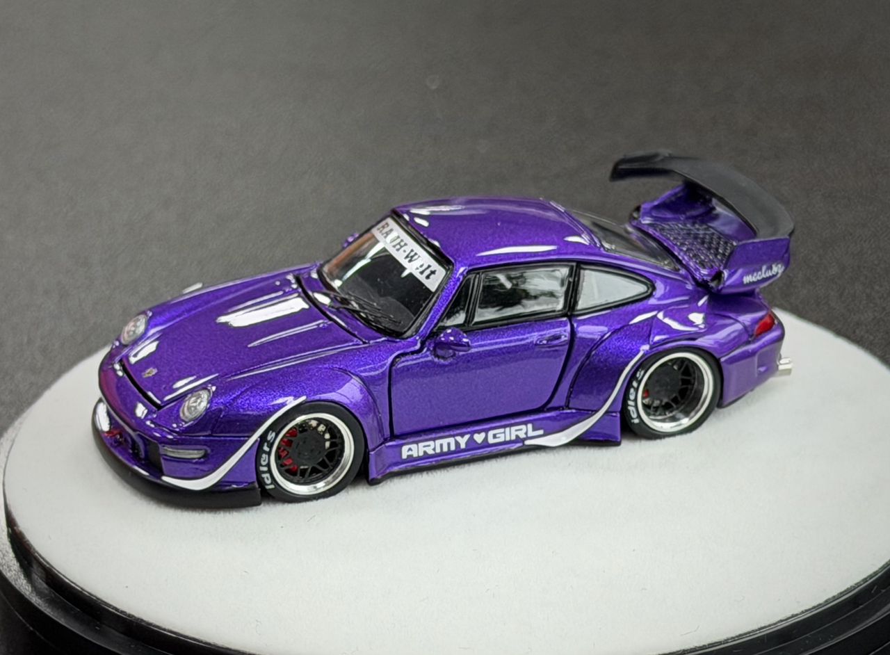 *PREORDEN* PGM 1:64 Porsche RWB 993 "Army Girl" - Imagen 4