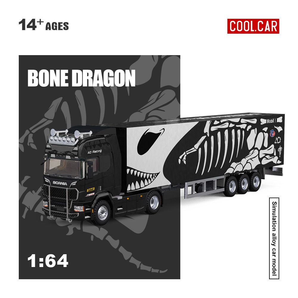 *PREORDEN* Cool Car 1:64 Scania Skeleton Metálica - Imagen 7