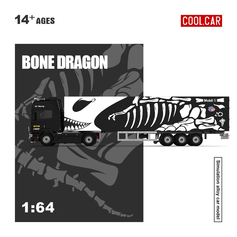 *PREORDEN* Cool Car 1:64 Scania Skeleton Metálica - Imagen 6