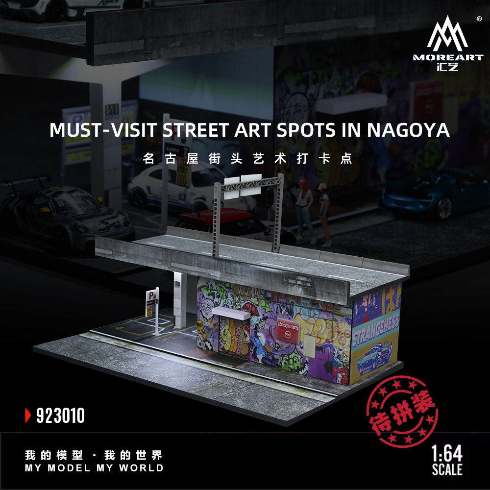 *PREORDEN* MoreArt1:64 Nagoya Street Art Checkpoint Replica - Imagen 4