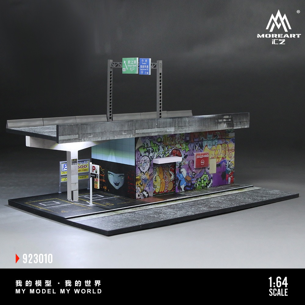 *PREORDEN* MoreArt1:64 Nagoya Street Art Checkpoint Replica - Imagen 13